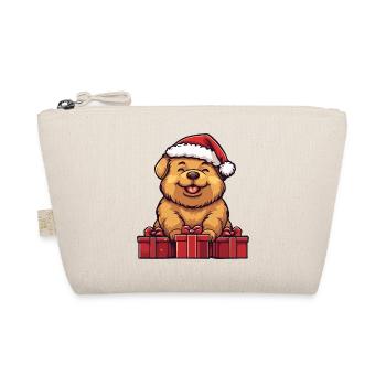 Chow Chow Dog Christmas Gifts - Organic Pouch - nature - Front