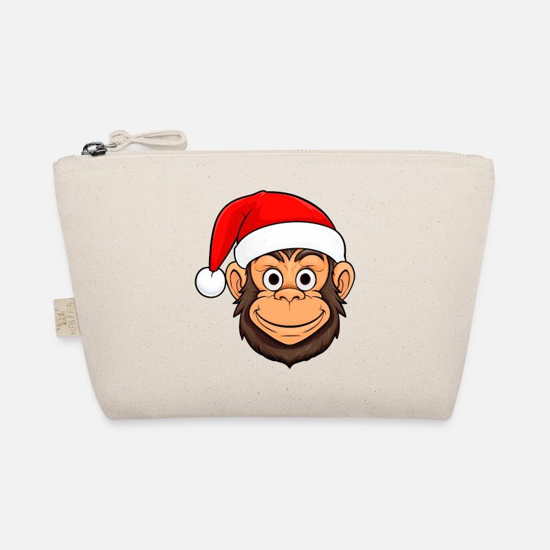 Singe Noël / Père Noël Singe Trousse biologique