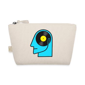 Vinylalbum Head Pop Art - Bio-Täschchen - Natur - Vorne