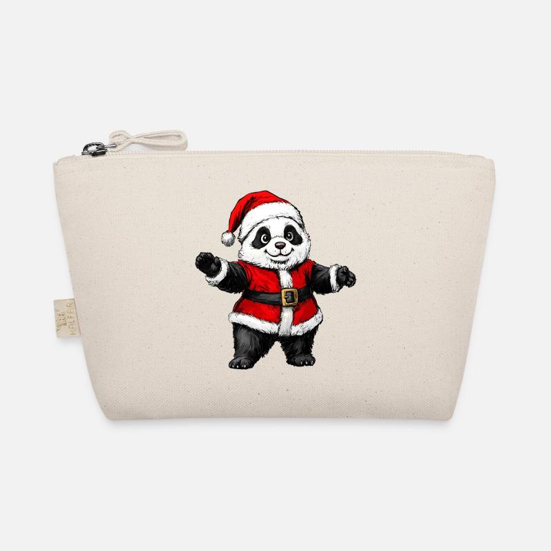 Panda Santa Claus Trousse biologique