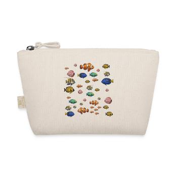 Motif sous-marin de poissons colorés - Trousse biologique - nature - Devant