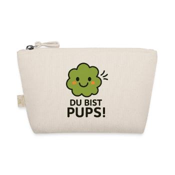pups - Bio-Täschchen - Natur - Vorne