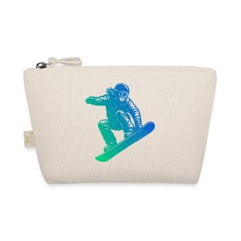 Direkte Snowboard Aussage - Bio-Täschchen - Natur - Vorne