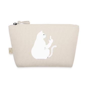 Chat chats chaton chat doigt d’honneur - Trousse biologique - nature - Devant