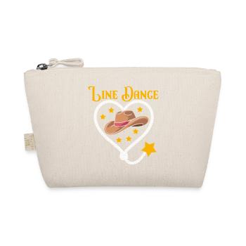 Chapeau de cœur de danse en ligne - Trousse biologique - nature - Devant