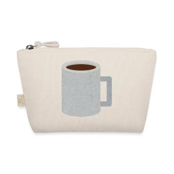 Stein-Speckle-Kaffeetasse - Bio-Täschchen - Natur - Vorne