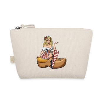 Pin-up hollandaise en sabot - Trousse biologique - nature - Devant