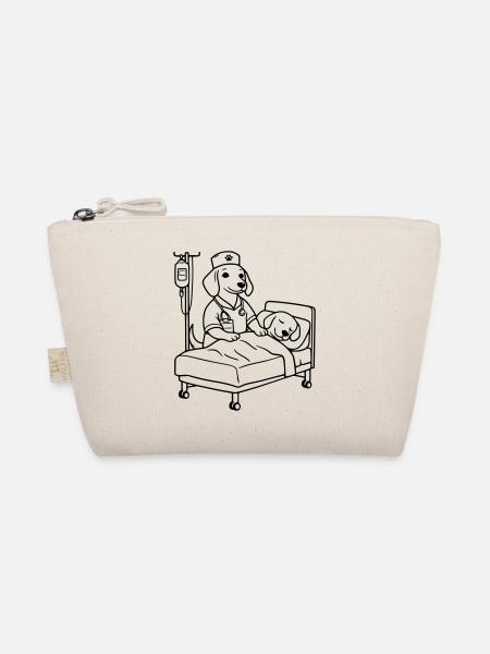 Clinic Dogs Nursing Dog Edition - Organic Pouch - nature - Front