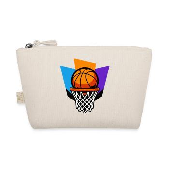 Conception graphique du dunk de panier de basket-ball - Trousse biologique - nature - Devant