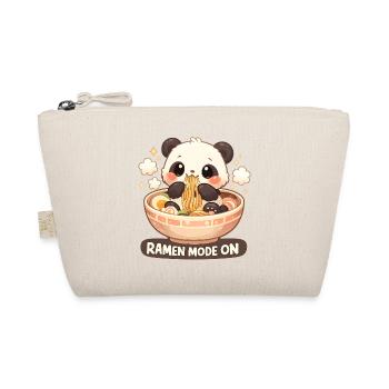 Ramen Panda Mode Activé - Trousse biologique - nature - Devant