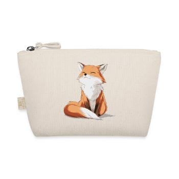 süßer Fuchs - Bio-Täschchen - Natur - Vorne