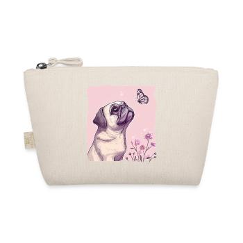 Carlin avec papillon - Trousse biologique - nature - Devant