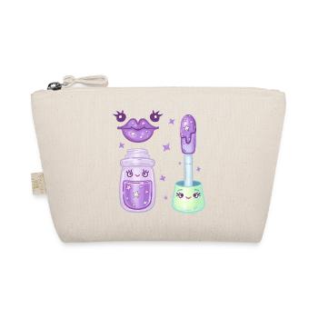 Lilac Galaxy Lipgloss Kawaii Charakter - Bio-Täschchen - Natur - Vorne