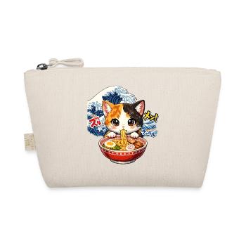 Kawaii Cats Ramen Nouilles Japon Ukiyo-E Rétro - Trousse biologique - nature - Devant