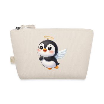 Dessin animé mignon d’ange manchot avec des ailes d’amour - Trousse biologique - nature - Devant