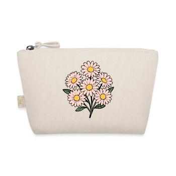 Bouquet fleur fleur rose pastel - Trousse biologique - nature - Devant