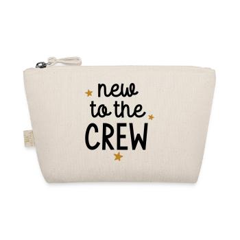 New to the Crew Baby 2026 Gift New Member - Organic Pouch - nature - Front