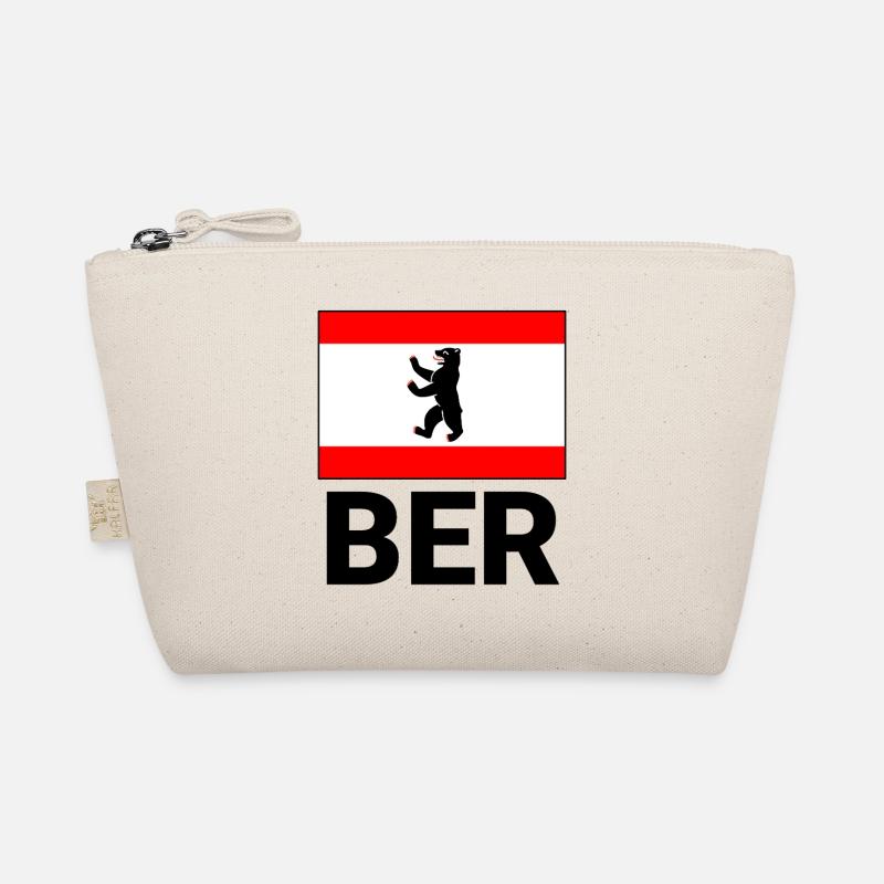 Motif sportif pour Berlin avec drapeau et BER Trousse biologique