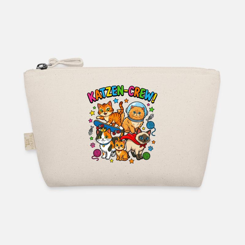 CatsCrew Skate Space - Organic Pouch - nature