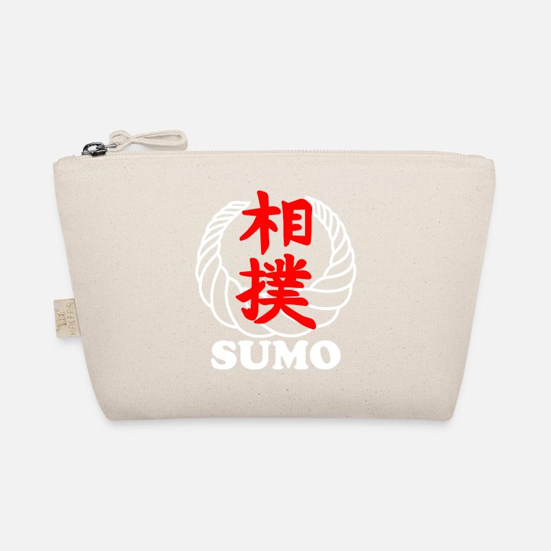 Sumo Kanji Kampfkunstsymbol Bio-Täschchen