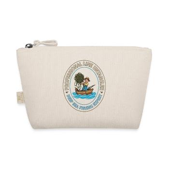 Deep Sea Fishing Expert Emblem - Organic Pouch - nature - Front