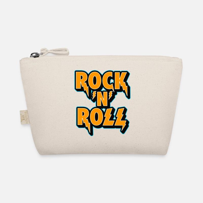 Logo typographique 3D Rock 'N' Roll Trousse biologique
