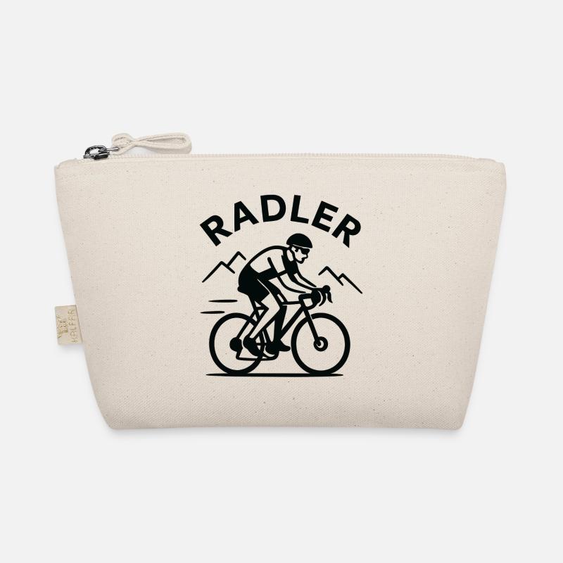 Silhouette du cycliste Trousse biologique
