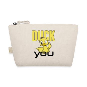 Duck_you - Bio-Täschchen - Natur - Vorne