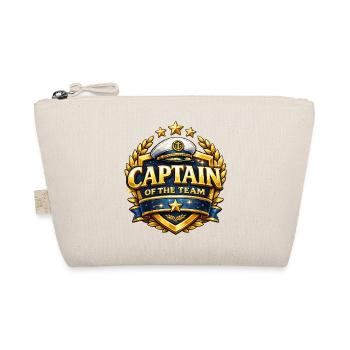 Captain of the Team Badge - Organic Pouch - nature - Front