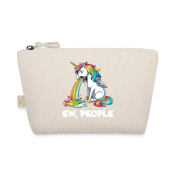 Rainbow Unicorn Spits Rainbow - Organic Pouch - nature - Front