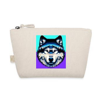 Wolf - Organic Pouch - nature - Front