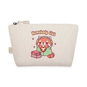 Cute Red Panda Homebody Club - Organic Pouch - nature - Front