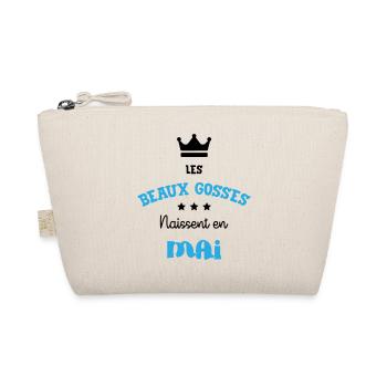 Cadeau naissance bébé garçon Mai Beaux Gosses BG - Trousse biologique - nature - Devant