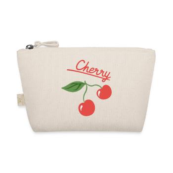Cherry Fruit Summer Design - Bio-Täschchen - Natur - Vorne