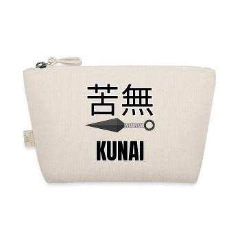 Kunai 苦無 – Japanese Ninja Knife - Bio-Täschchen - Natur - Vorne