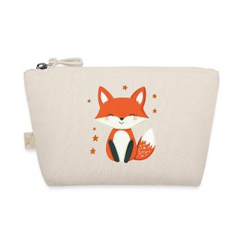Fox and Stars - Organic Pouch - nature - Front