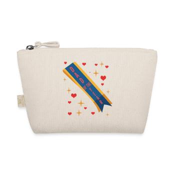 Father of the Year Badge - Organic Pouch - nature - Front