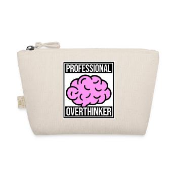 Logo drôle d’anxiété drôle et sombre de la réflexion professionnelle - Trousse biologique - nature - Devant