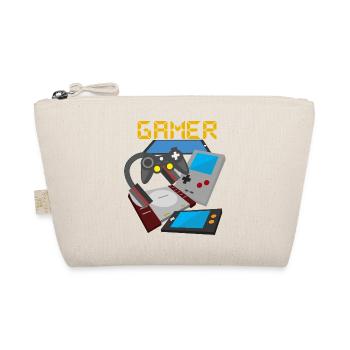 Mélange d’appareils rétro gamer – Nostalgie du jeu vidéo - Trousse biologique - nature - Devant