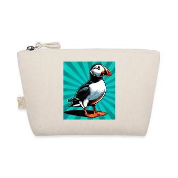 puffin - Organic Pouch - nature - Front
