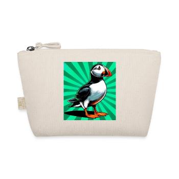 puffin - Organic Pouch - nature - Front