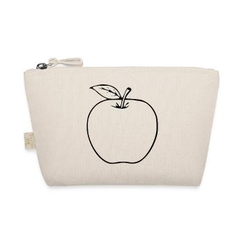 Cadeau minimaliste Apple - Trousse biologique - nature - Devant