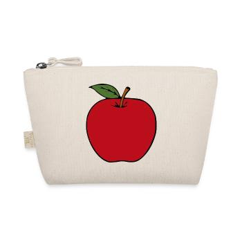 Cadeau minimaliste Apple - Trousse biologique - nature - Devant