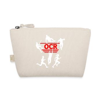 OCR Red – Obstacle Silhouette Design - Organic Pouch - nature - Front