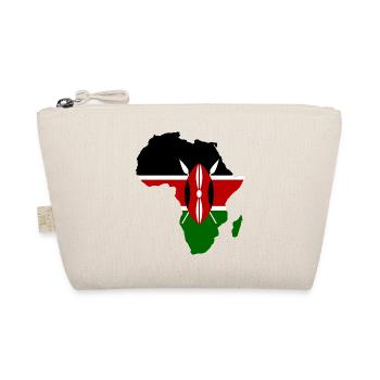 Kenia_Flagge_Afrika_used - Bio-Täschchen - Natur - Vorne