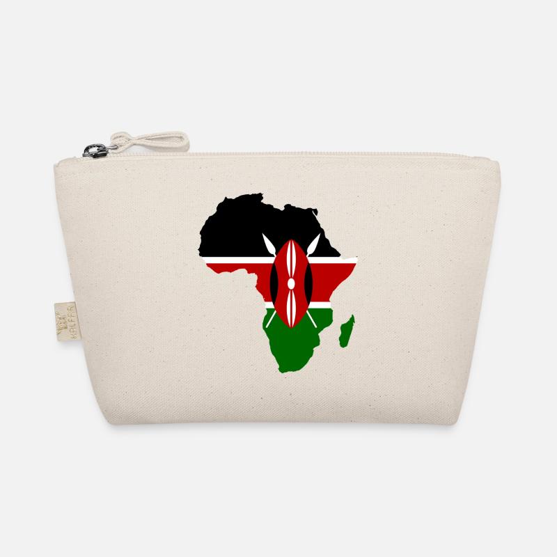 Kenia_Flagge_Afrika_used Bio-Täschchen