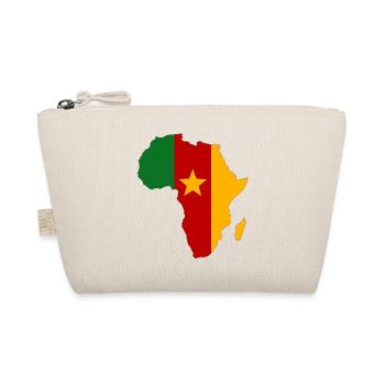 Kamerun Flagge Afrika - Bio-Täschchen - Natur - Vorne