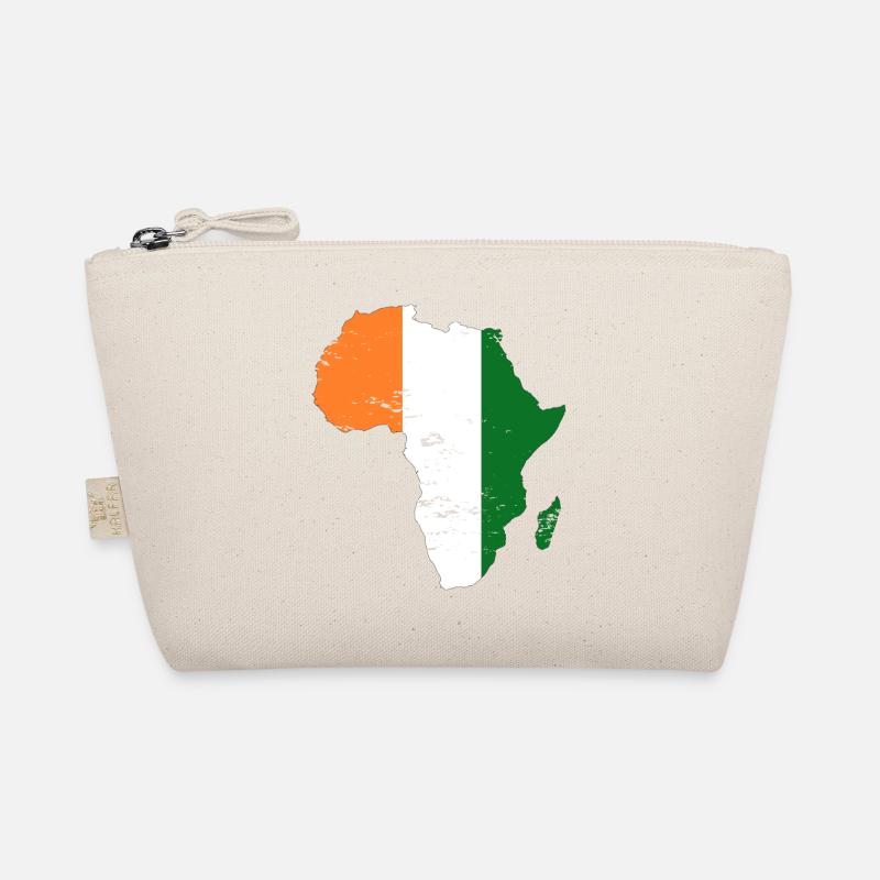 Drapeau de la Côte d’Ivoire Afrique utilisé Trousse biologique