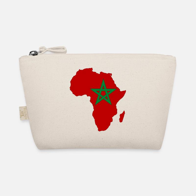 Morocco Flag Africa Organic Pouch