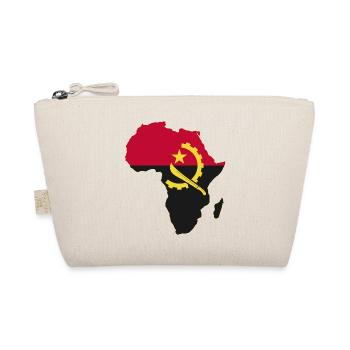 Angola flag Africa used - Organic Pouch - nature - Front